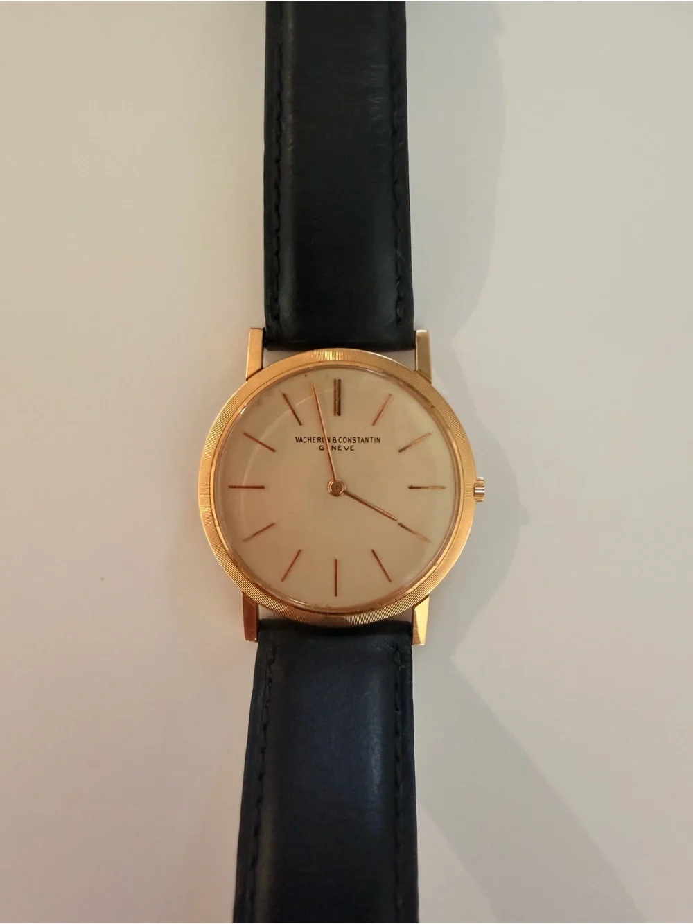 Vacheron Constantin Ultra Slim Watch Ref. 6351 18K Yellow Gold 1960s